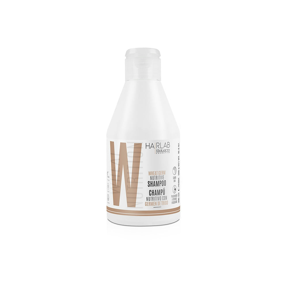 Salerm champú nutritivo con germen de trigo para cabello seco