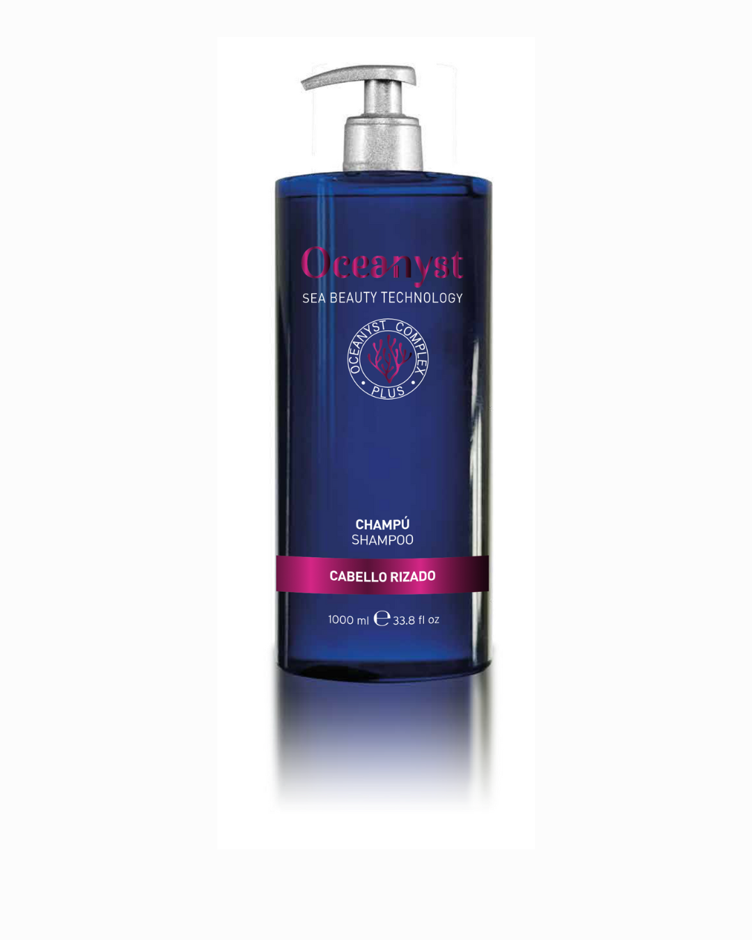 Oceanyst-Champú para cabello rizado y ondulado