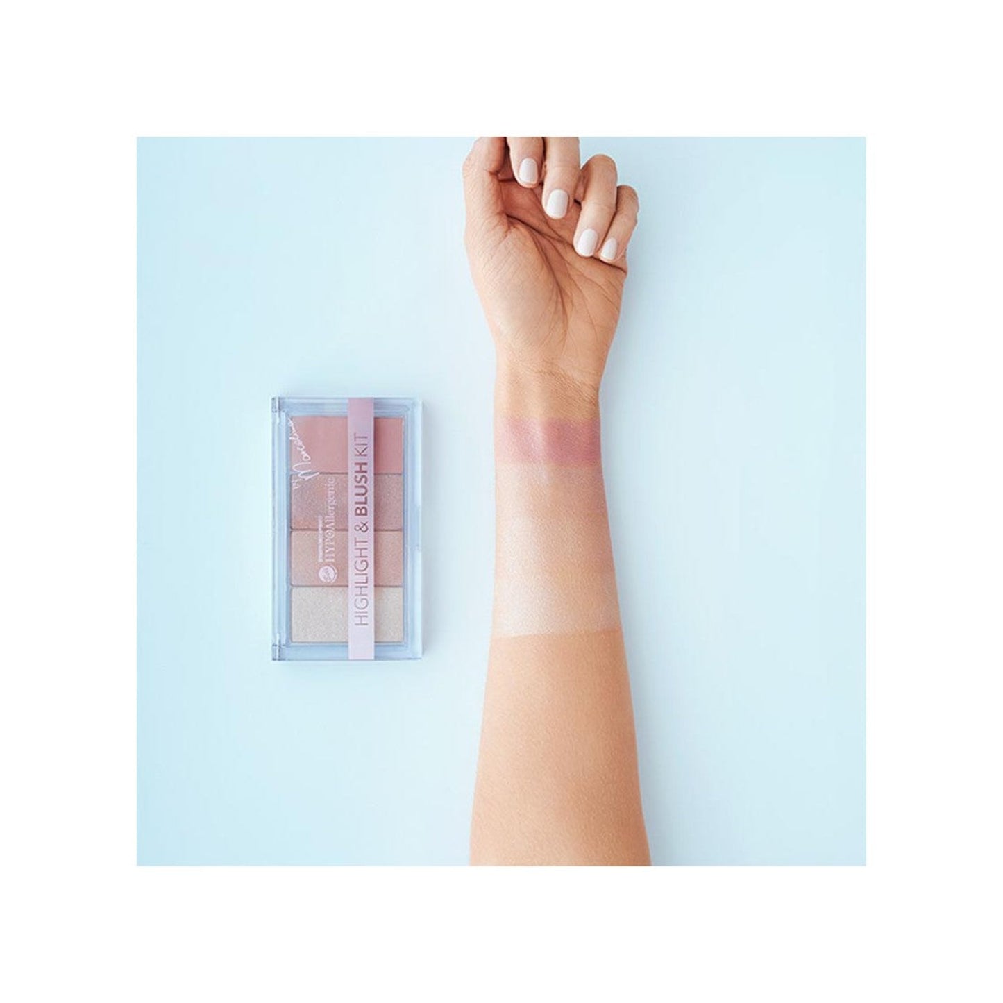 HYPO Paleta de iluminadores y colorete hipoalergénica Highlight&Blush