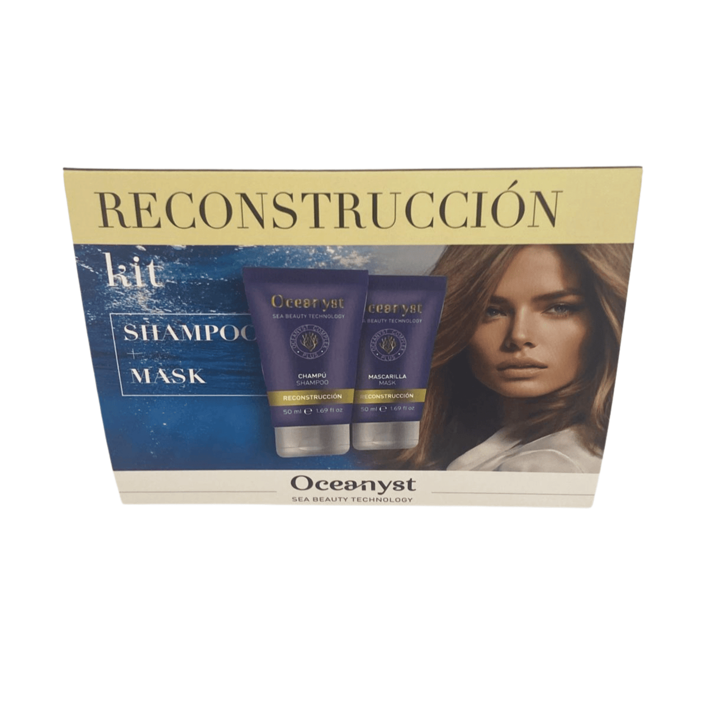 Oceanyst – kit de champú y mascarilla de viaje regenerador - OSUNKit de champú y mascarilla regenerador de viajeOCEANYST