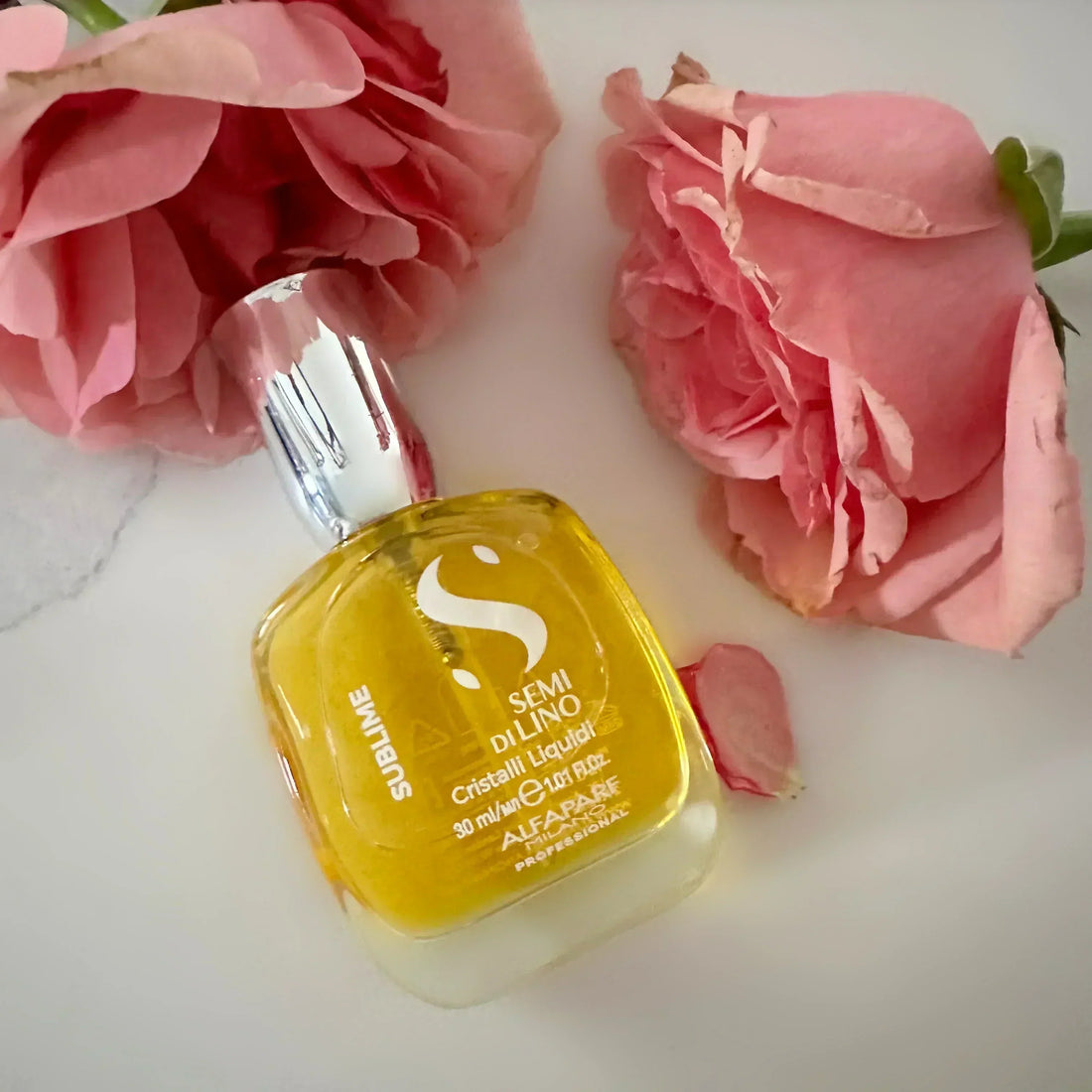 Alfaparf Cristalli Liquidi serum for shiny and smooth professional hair