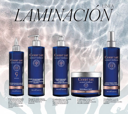 Laminación capilar con Oceanyst: brillo, nutrición y fuerza en cada hebra - OSUN