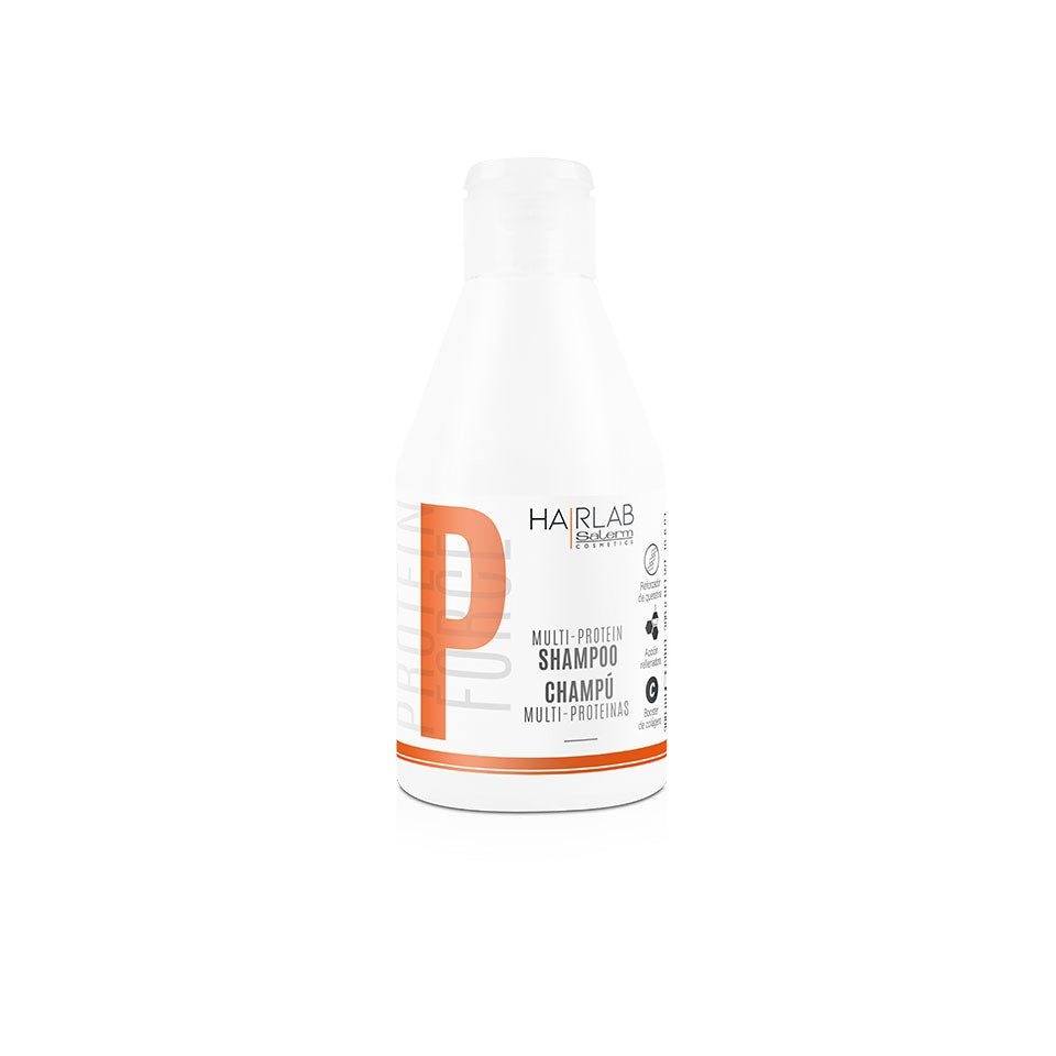 Salerm champú multi proteínas con queratina reparador y fortalecedor