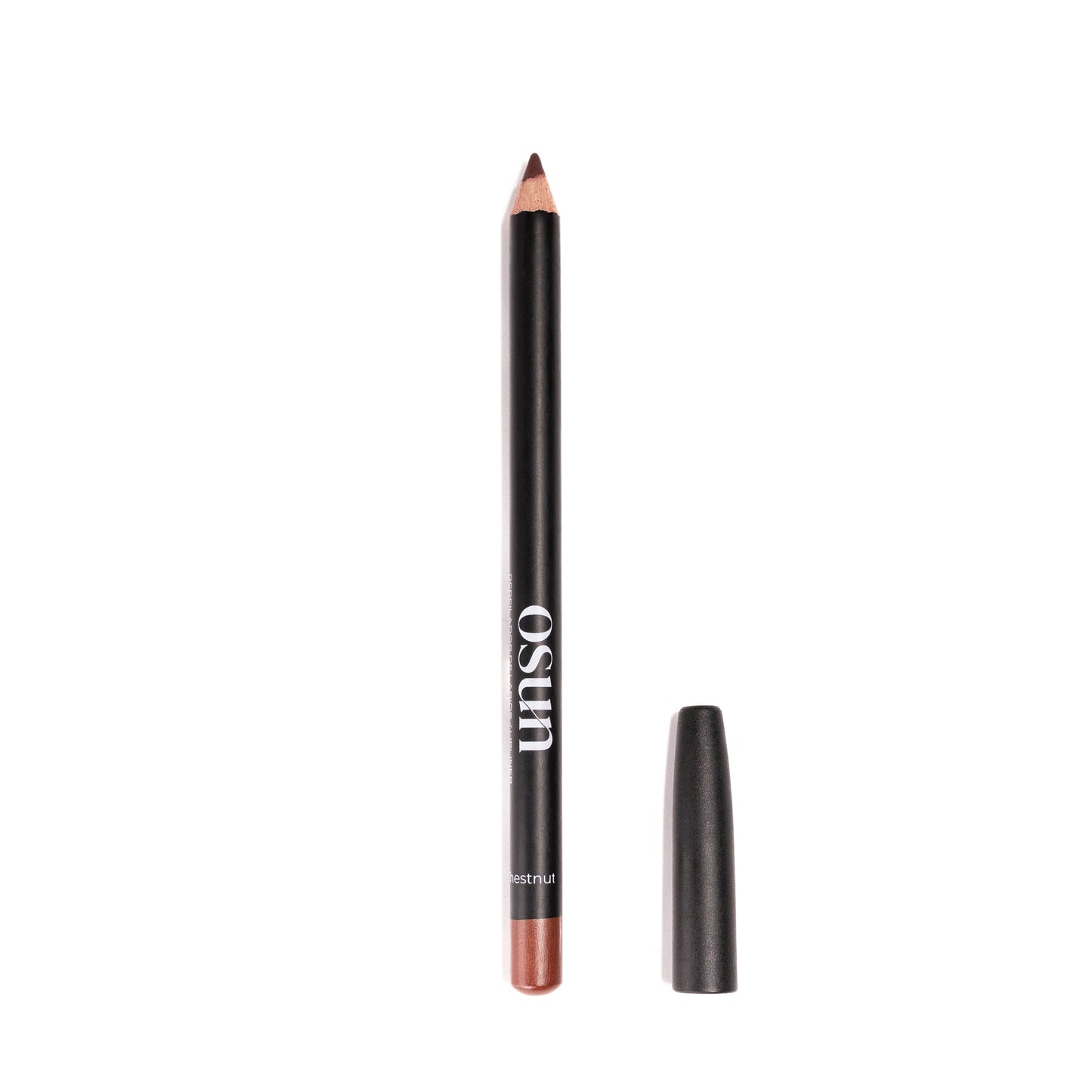 OSUN Soft Velvet Perfilador de Labios Autumn Chestnut con fórmula cremosa, larga duración y acabado velvet.
