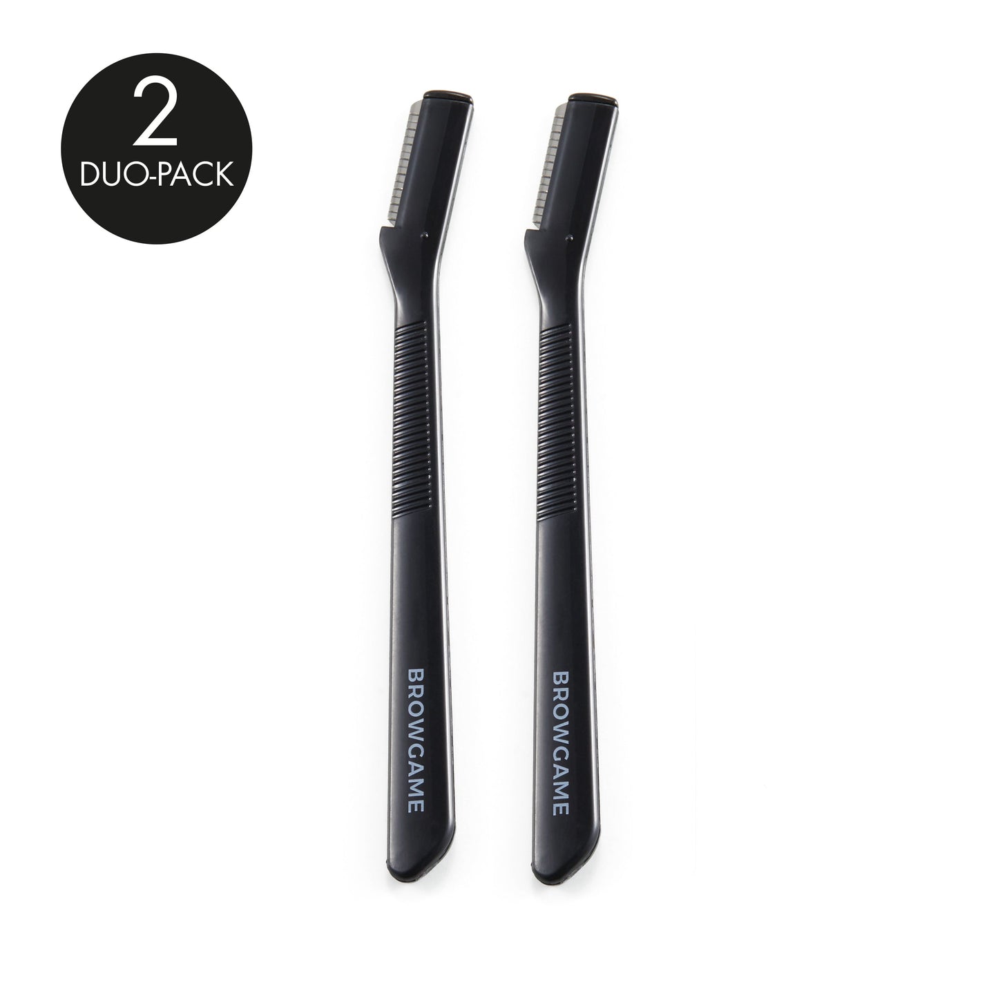 Browgame- Cuchillo para dar forma a las cejas, paquete DUO