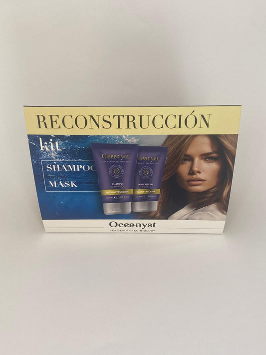 Oceanyst – kit de champú y mascarilla de viaje regenerador