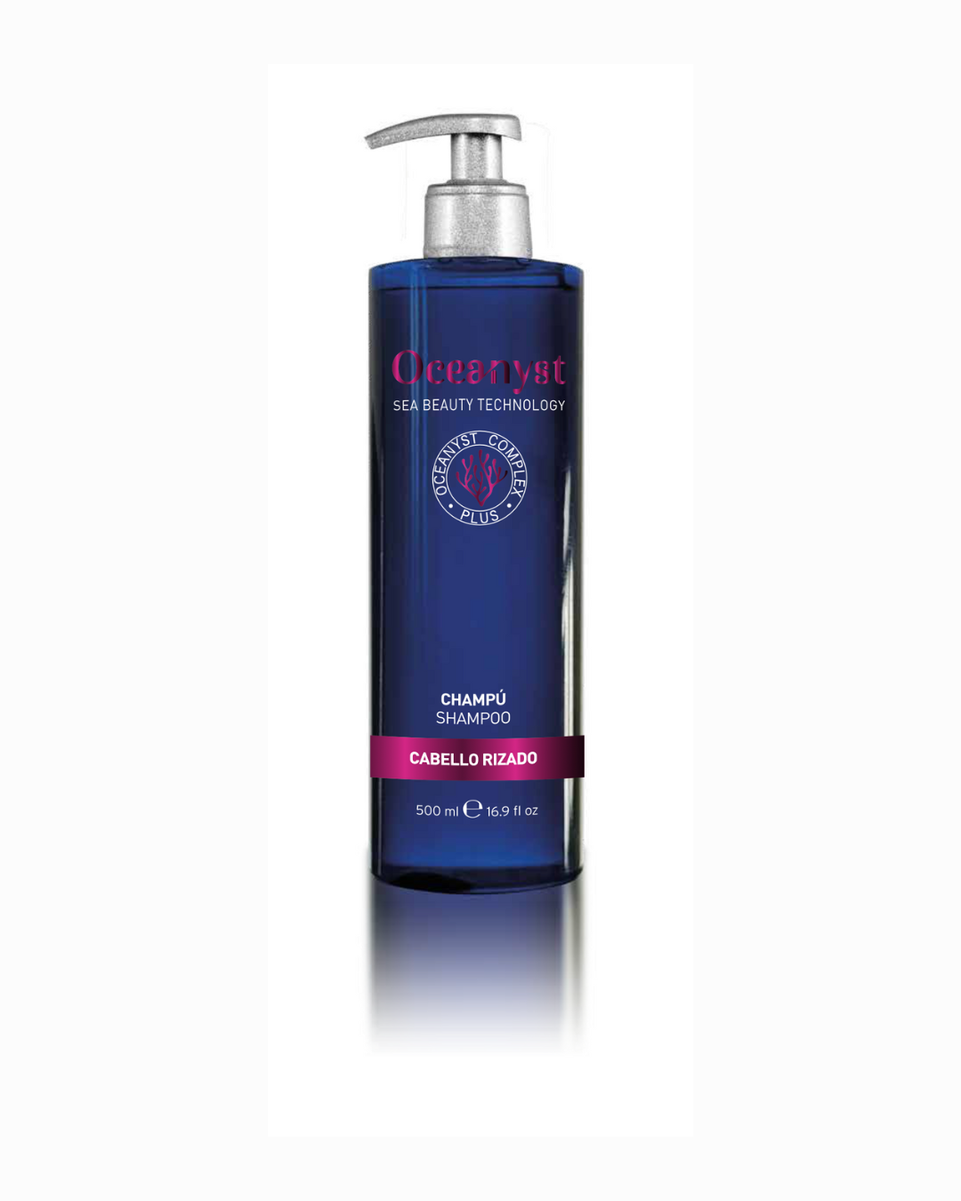 Oceanyst-Champú para cabello rizado y ondulado