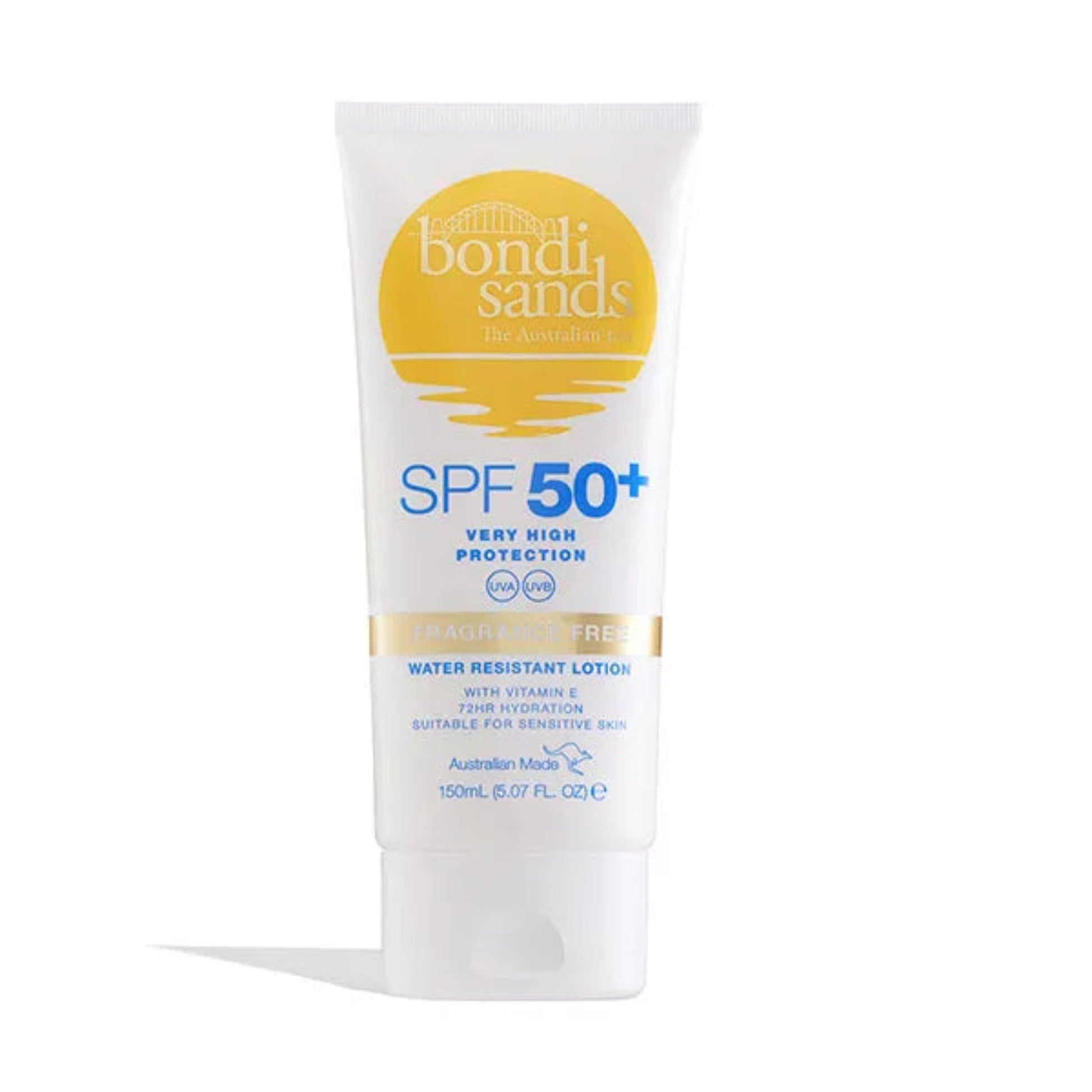 Bondi Sands Loción Coporal SPF50+ Sin Perfume 150ml - OSUNProtector solar corporal SPF50+Bondi Sands