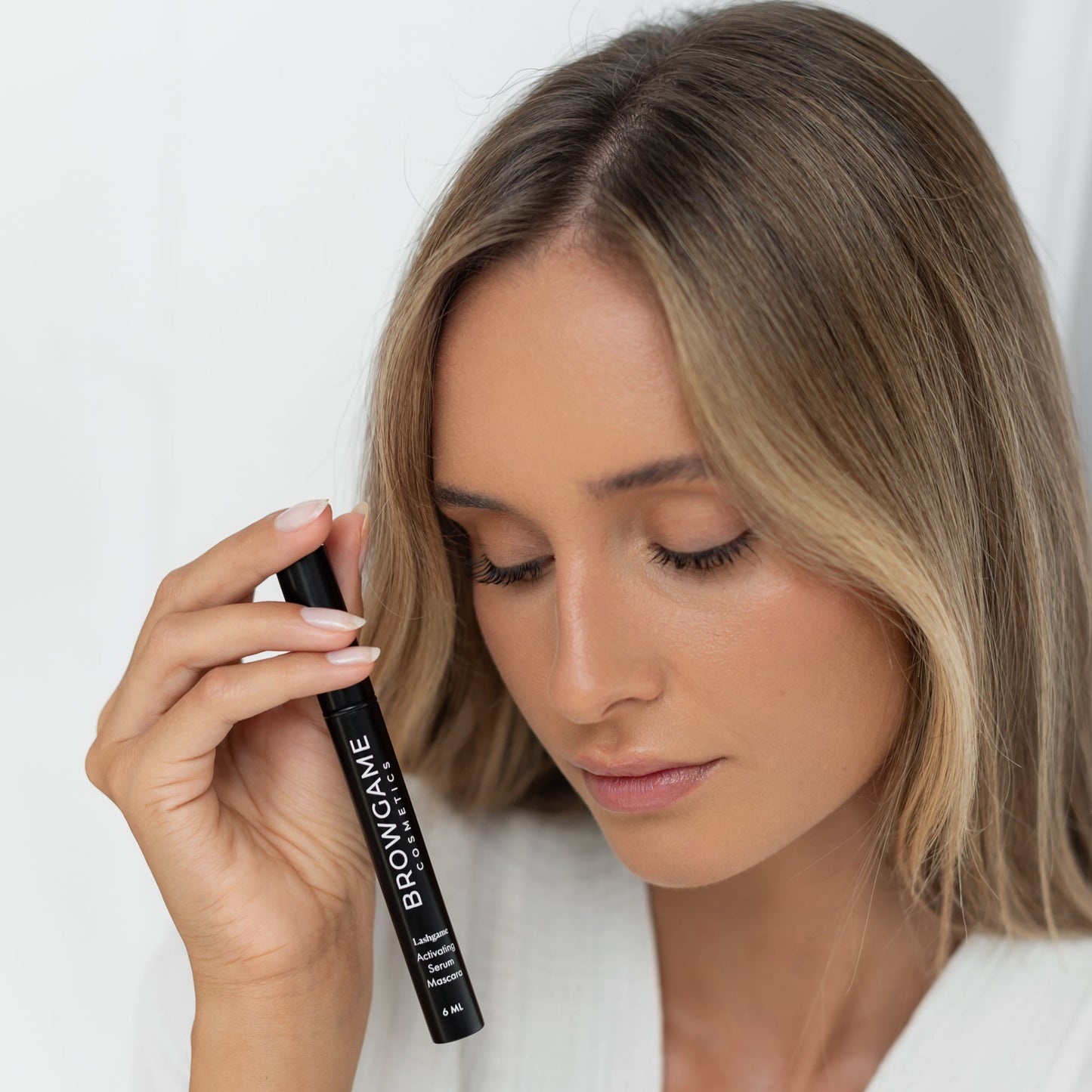 Browgame - Lashgame - Máscara de pestañas en suero potenciador - OSUNMascaraBROWGAME