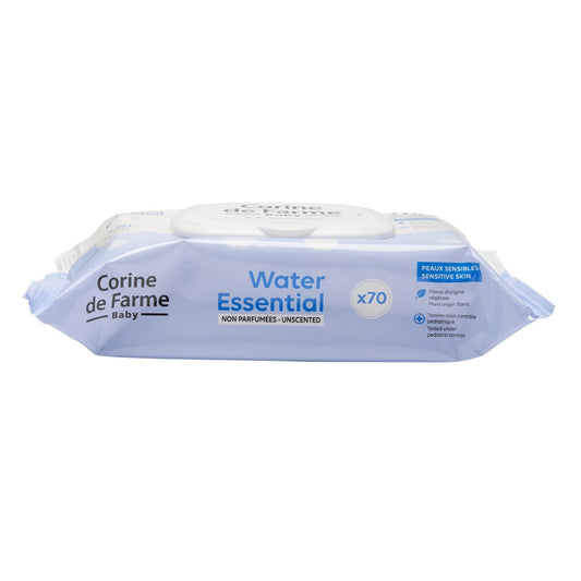 Corine de Farme - Toallitas Water Essential Biodegradables 70u - OSUNToallitas húmedas biodegradablesCorine de Farme