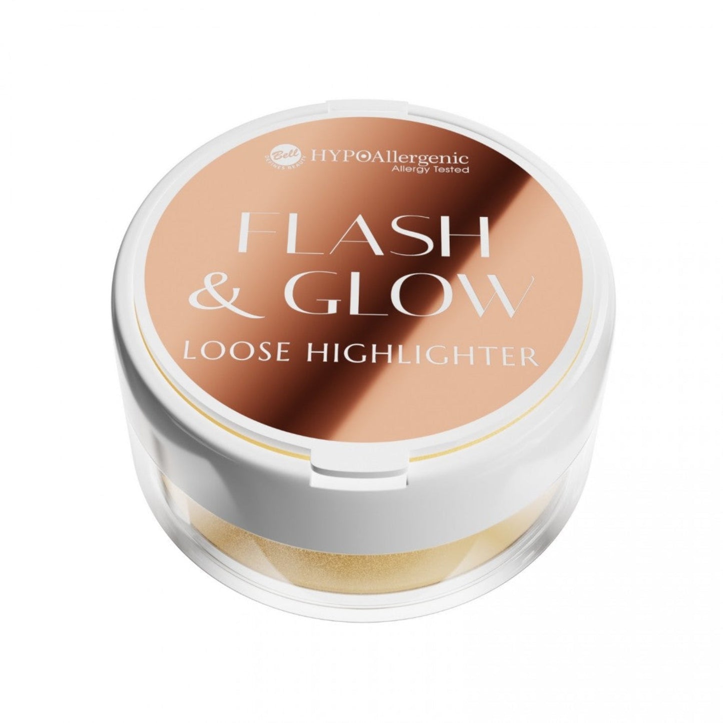 HYPO Iluminador en polvo hipoalergénico Flash & Glow - OSUNIluminador en PolvoBELL HYPOALLERGENIC