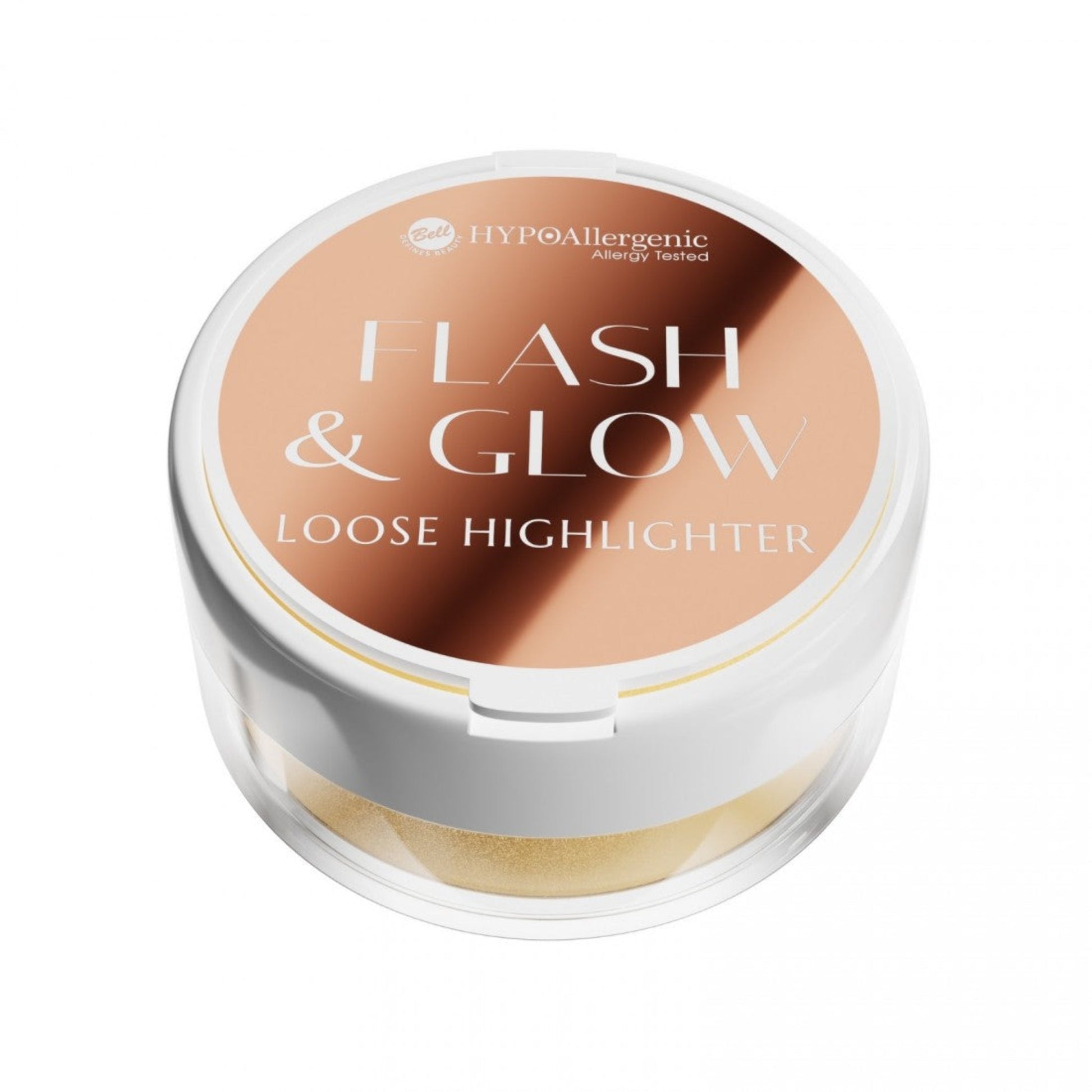 HYPO Iluminador en polvo hipoalergénico Flash & Glow - OSUNIluminador en PolvoBELL HYPOALLERGENIC