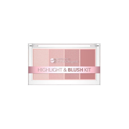 HYPO Paleta de iluminadores y colorete hipoalergénica Highlight&Blush