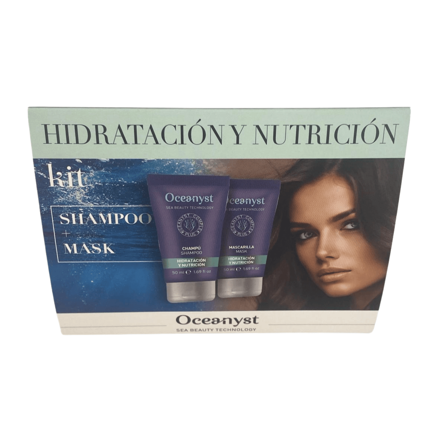 Oceanyst – kit de champú y mascarilla de viaje hidratante y nutritivo - OSUNKit de champú hidratante y nutritivo de viajeOCEANYST