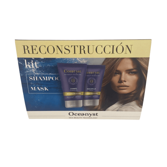 Oceanyst – kit de champú y mascarilla de viaje regenerador - OSUNKit de champú y mascarilla regenerador de viajeOCEANYST