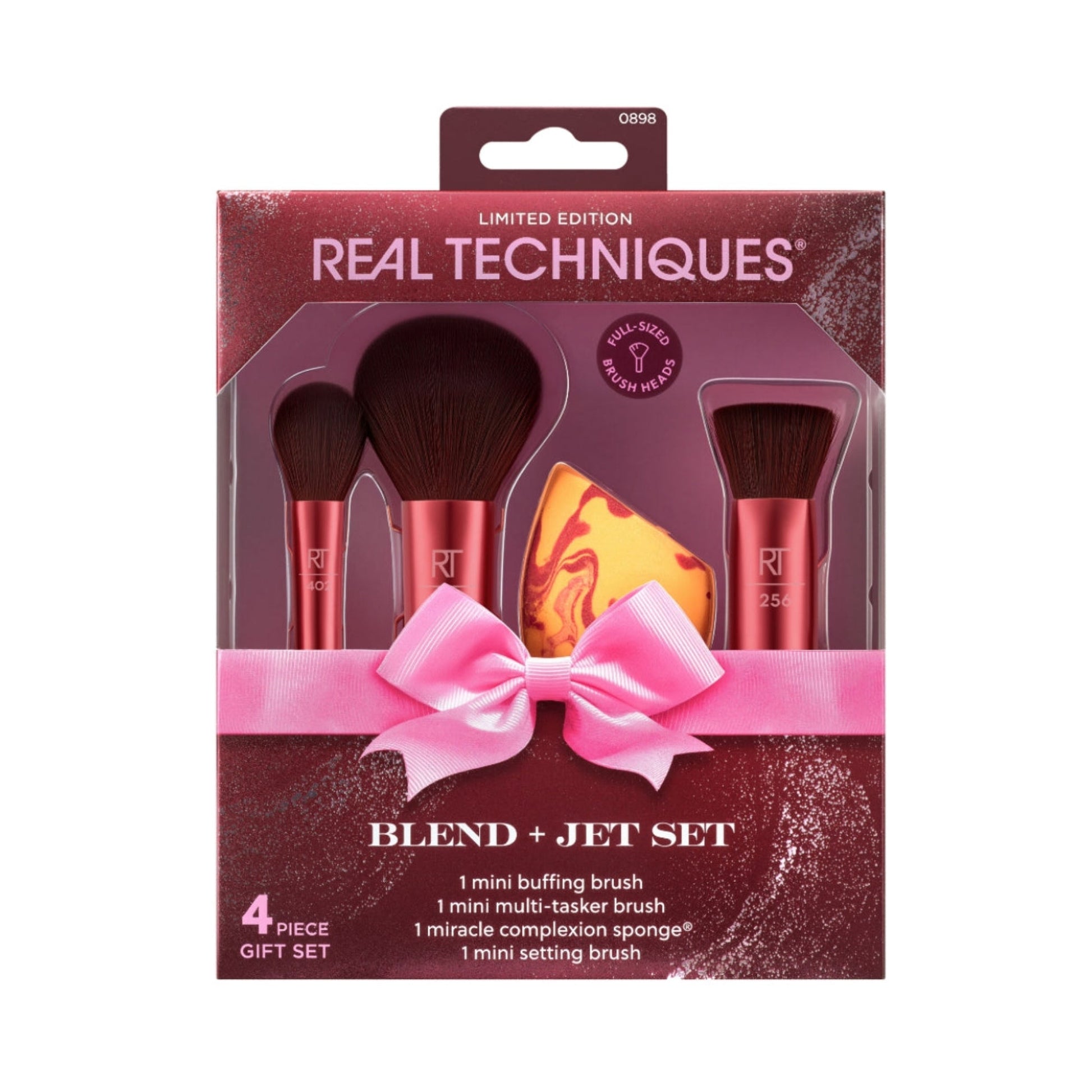 Real Techniques - Holidays 25 - Set de brochas Blend + Jet Set - OSUNMakeup BrushesREAL TECHNIQUES