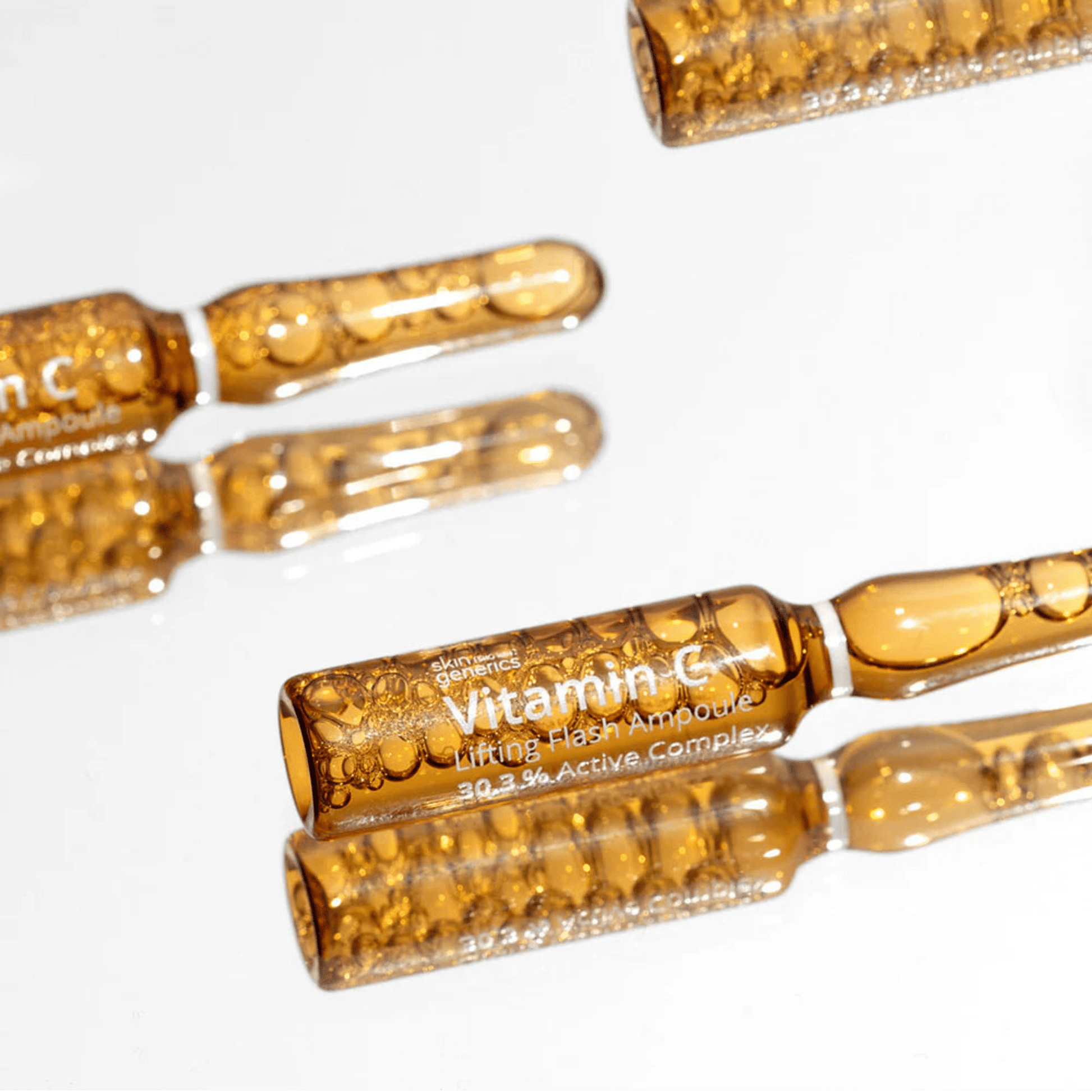 Skin Generics - Ampolla Efecto Lifting con Vitamina C | Luminosidad y Firmeza Facial – 1ud - OSUNSerum rostroSkin Generics