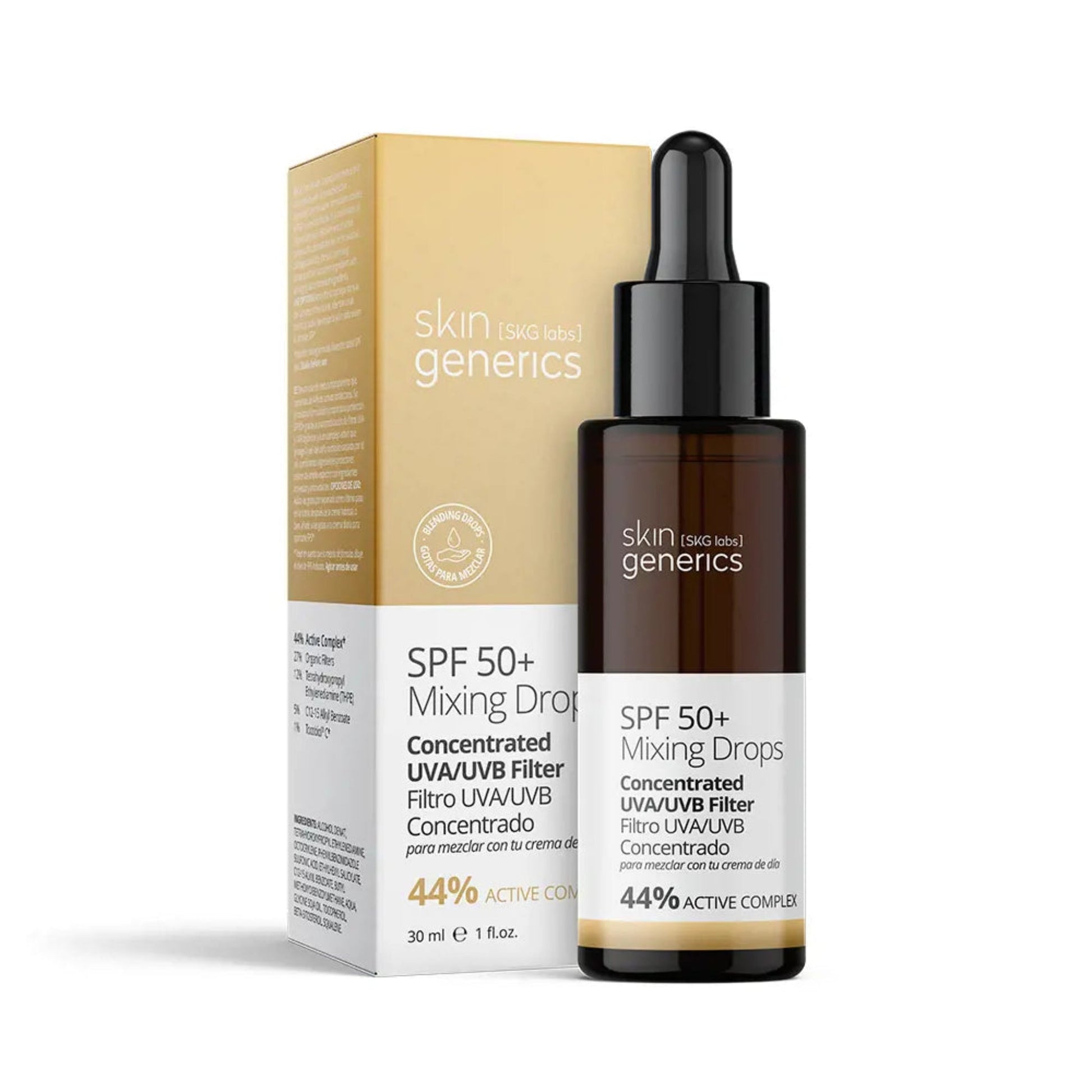 Skin Generics - Sérum concentrado antiedad y antioxidante protector solar SPF50+ - OSUNSerum rostroSkin Generics